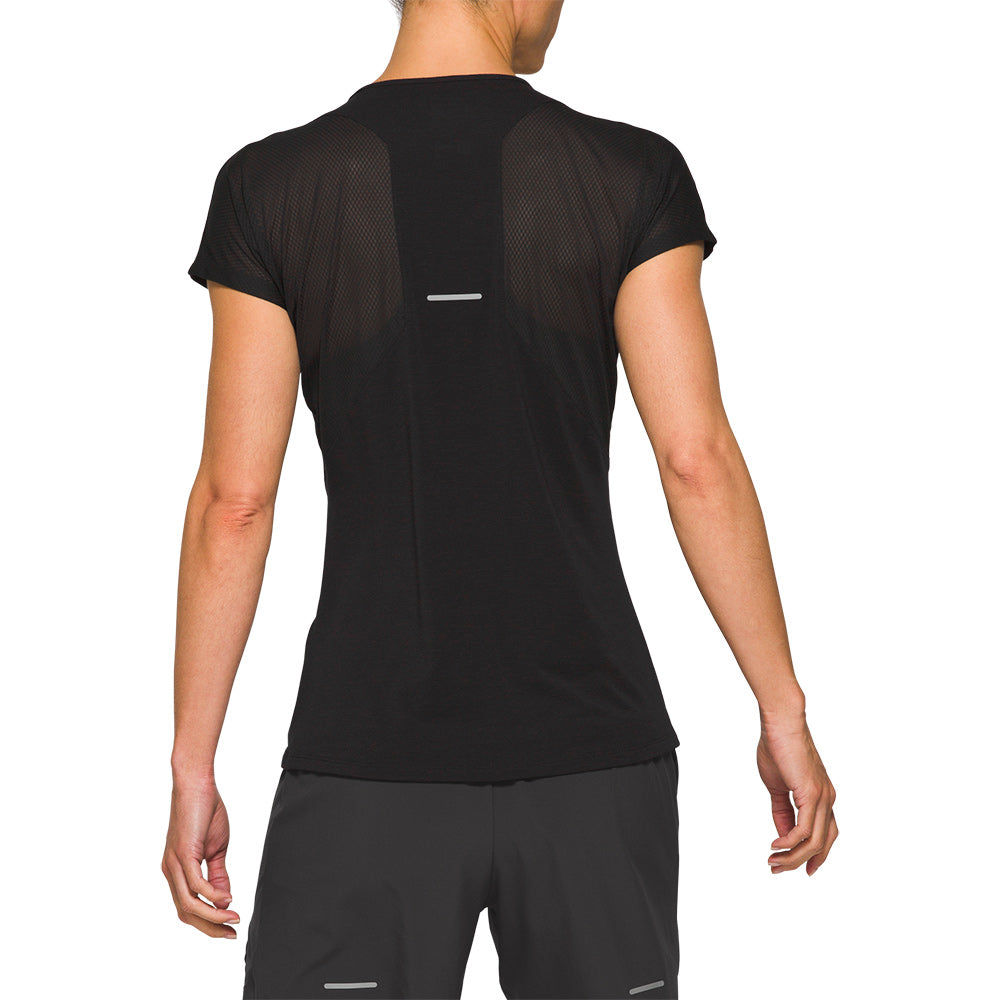 ASICS V-NECK SS TOP - FEMME