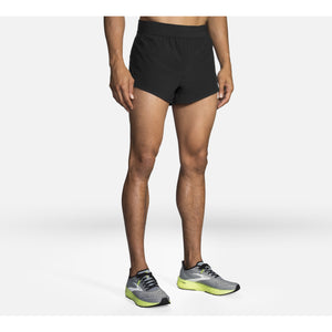BROOKS SHERPA 3" SPLIT SHORT - HOMME