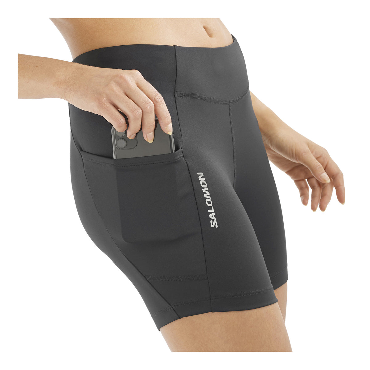 SALOMON CROSS RUN BIB SHORTS - WOMEN