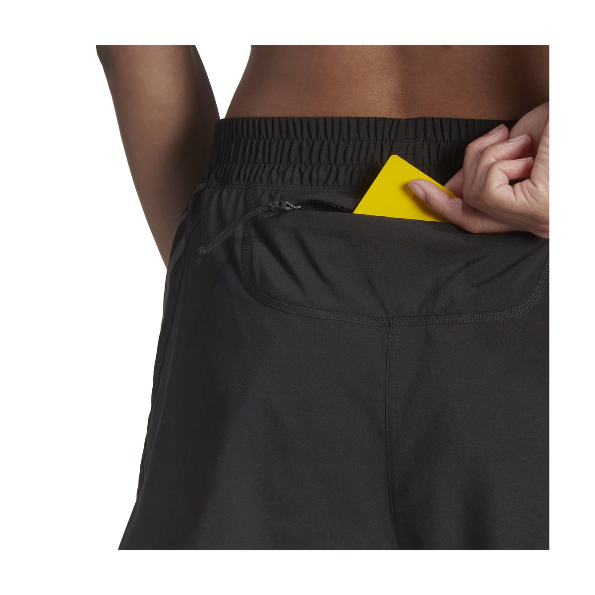 ADIDAS 3" RUN ICONS 3-STRIPES RUNNING SHORTS - WOMEN