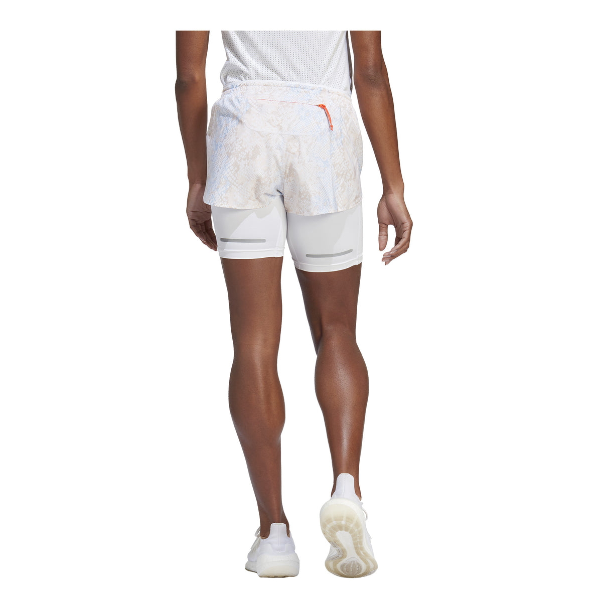 ADIDAS RUN FAST 2-IN-1 SHORTS - WOMEN
