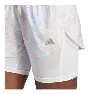 ADIDAS RUN FAST 2-IN-1 SHORTS - WOMEN