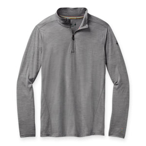 SMARTWOOL CLASSIC ALL-SEASON MERINO BASE LAYER 1/4 ZIP - HOMME