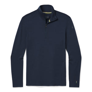 SMARTWOOL CLASSIC THERMAL MERINO BASE LAYER 1/4 ZIP - HOMME