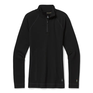 SMARTWOOL CLASSIC THERMAL MERINO BASE LAYER 1/4 ZIP BOXED - FEMME