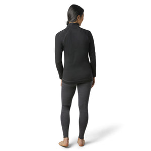 SMARTWOOL CLASSIC THERMAL MERINO BASE LAYER 1/4 ZIP BOXED - FEMME