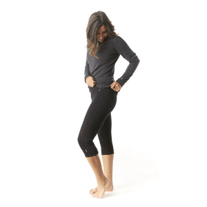 SMARTWOOL PANTALON 3/4 CLASSIC THERMAL MERINO BASE LAYER - FEMME
