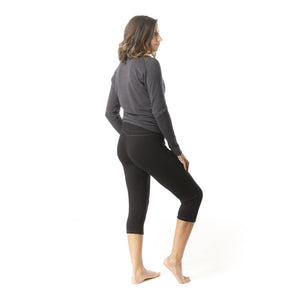 SMARTWOOL PANTALON 3/4 CLASSIC THERMAL MERINO BASE LAYER - FEMME