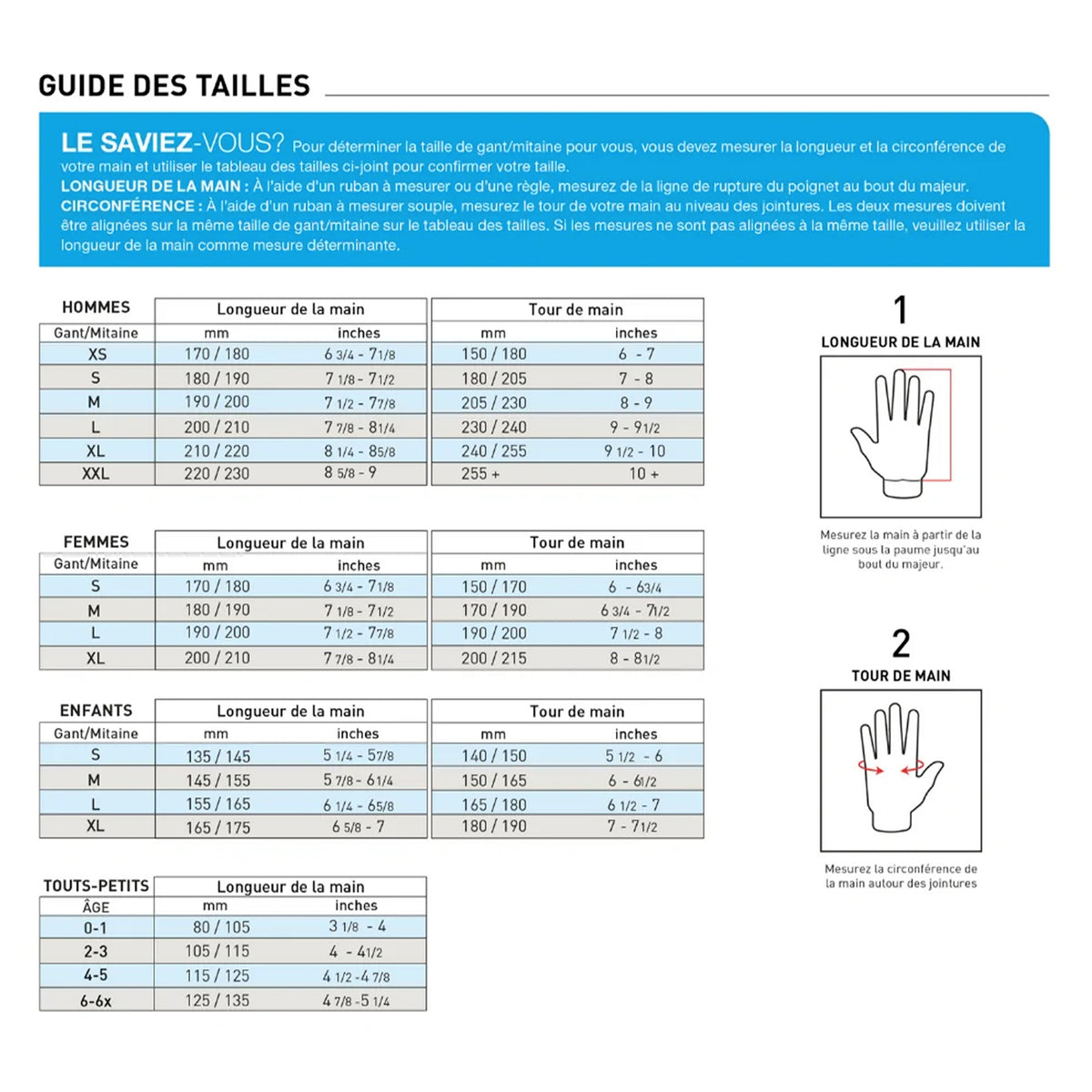AUCLAIR SOUS-GANTS MERINO BLEND - UNISEXE