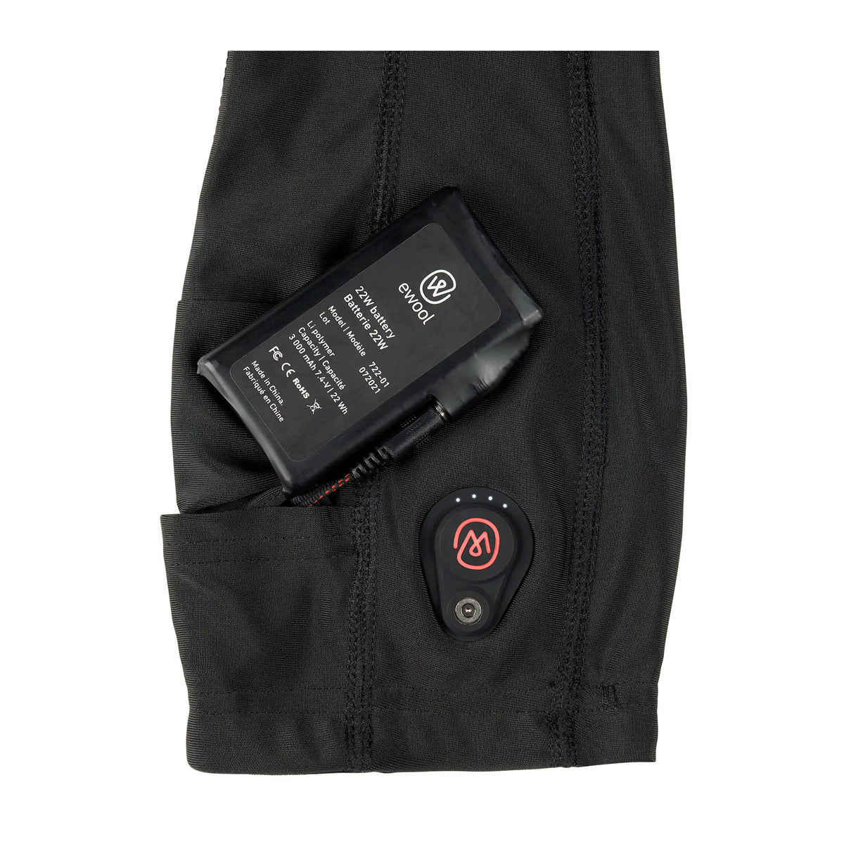 EWOOL COUVRE-BAS CHAUFFANTS SNAPCONNECT - UNISEXE