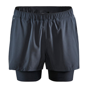 CRAFT ADV ESSENCE 2-IN-1 STRETCH SHORTS - HOMME