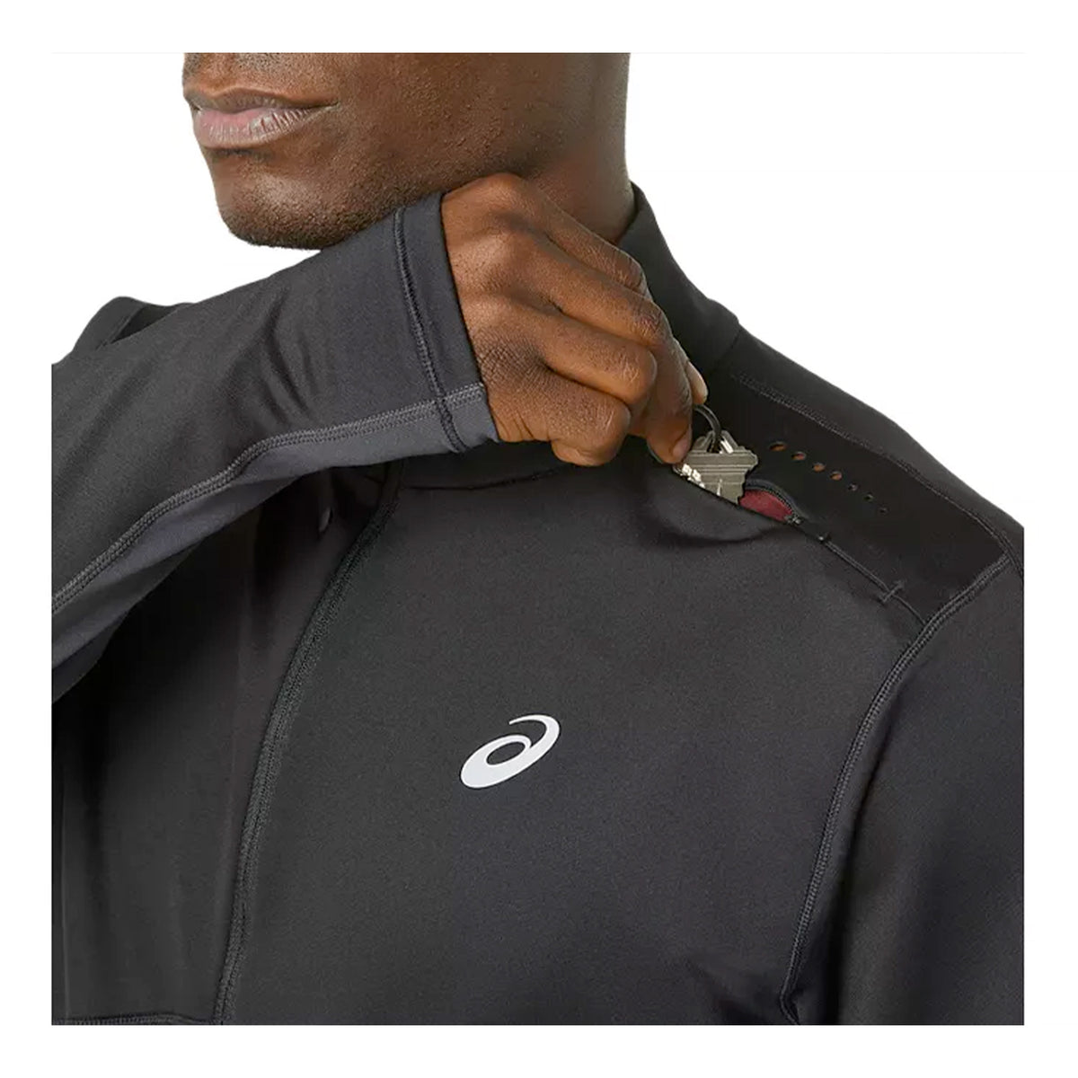 ASICS WINTER RUN 1/2 ZIP MID LAYER - HOMME