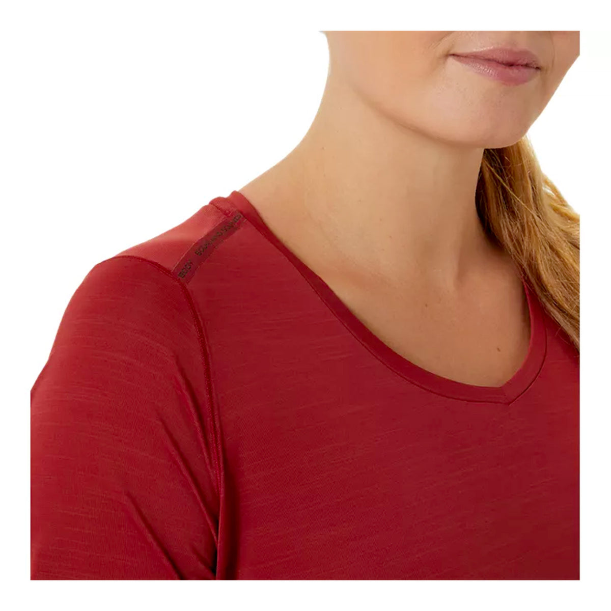 ASICS ROAD V-NECK SS TOP - FEMME