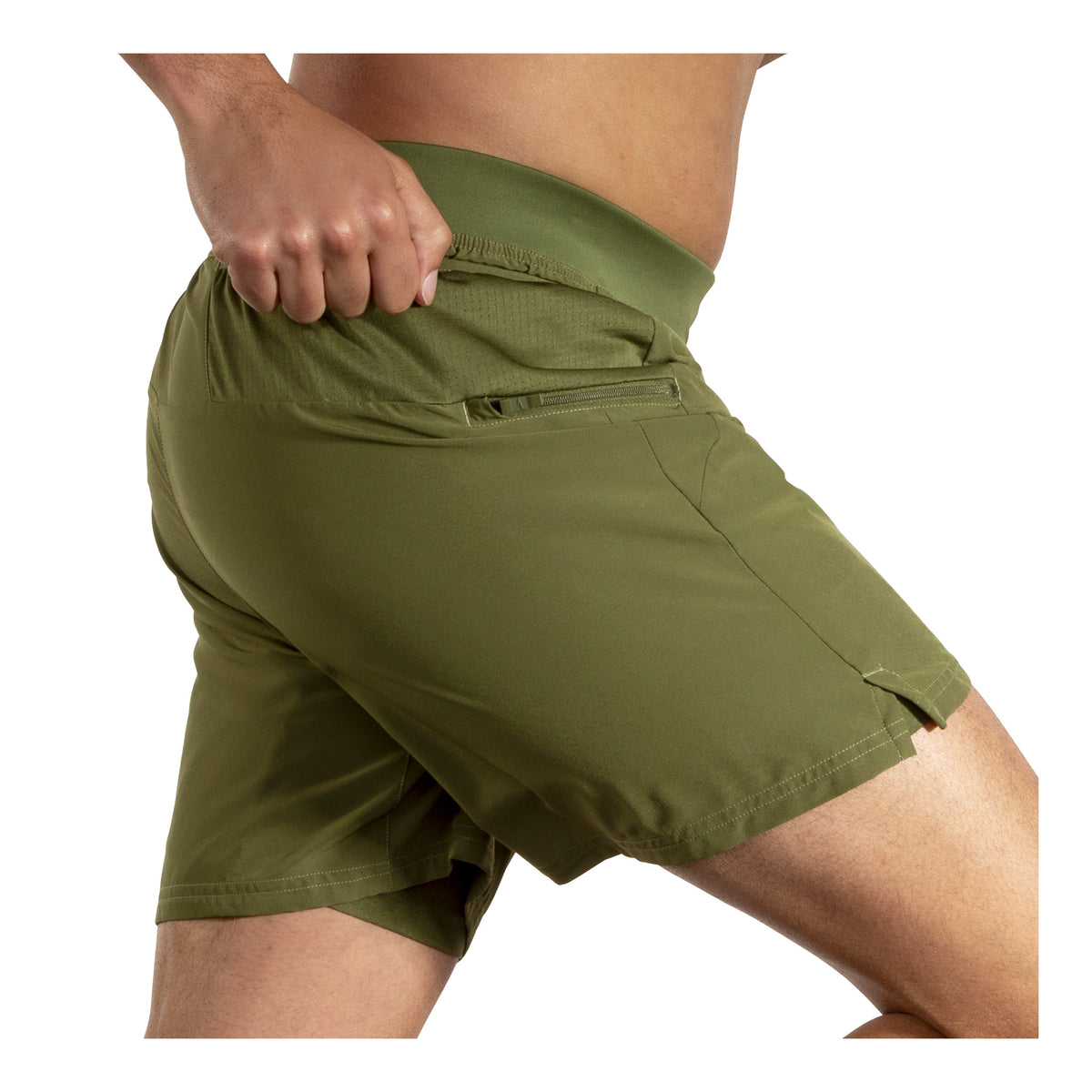 BROOKS SHERPA 7" 2-EN-1 SHORT - HOMME