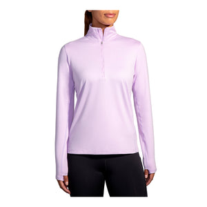 BROOKS DASH 1/2 ZIP 2.0 - FEMME