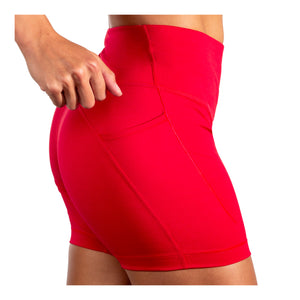 BROOKS SPARK 5" SHORT TIGHT - FEMME