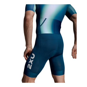 2XU AERO HEX SLEEVED TRISUIT - HOMME