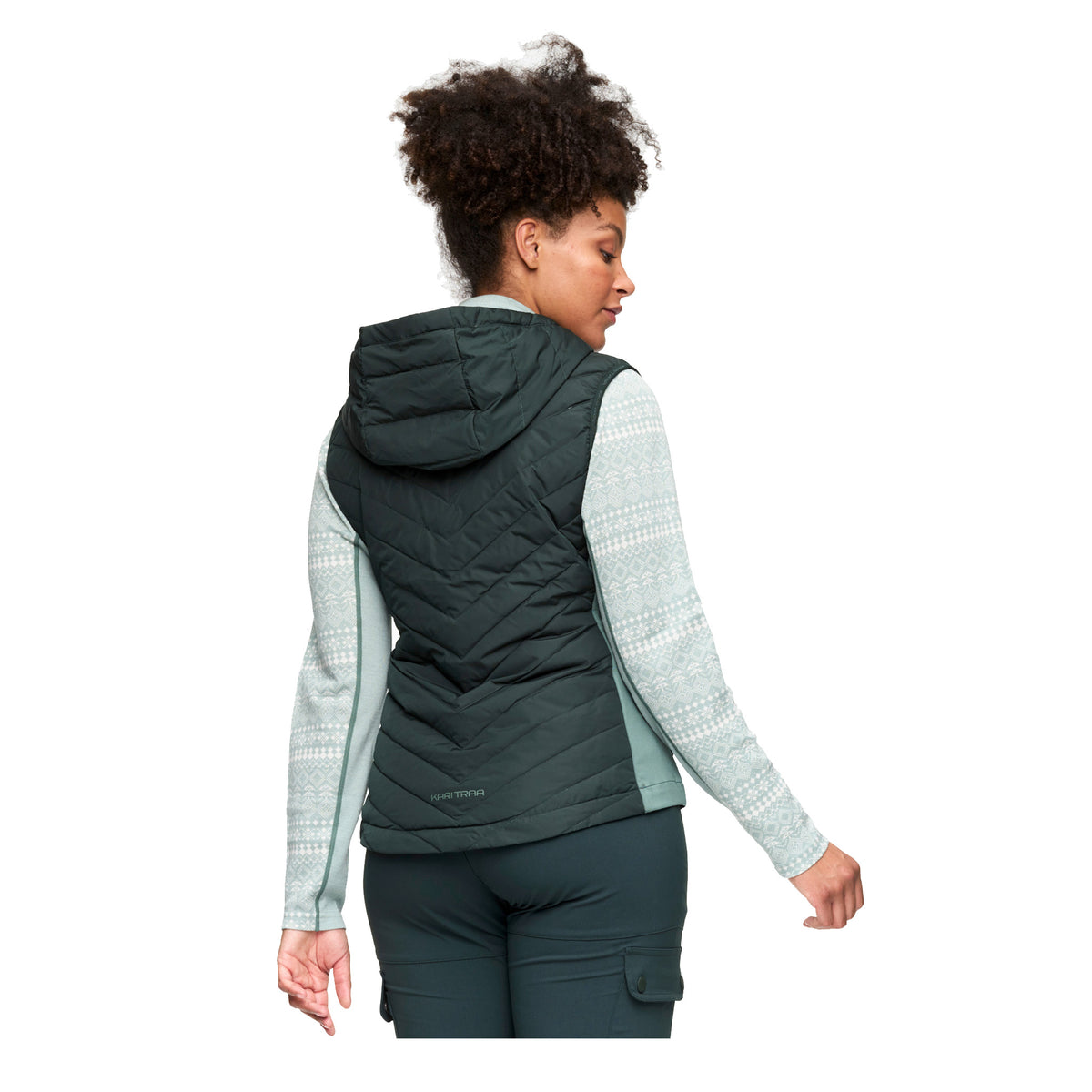 KARI TRAA EVA DOWN VEST - FEMME