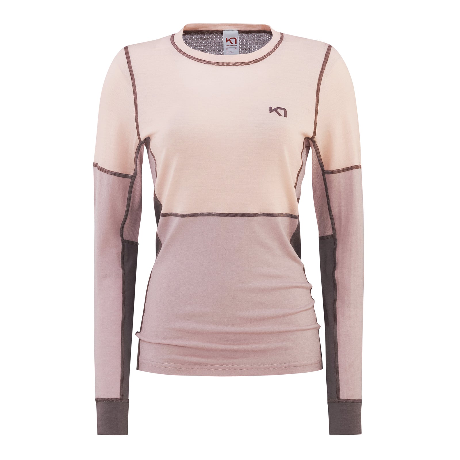 KARI TRAA LAM LONG SLEEVE 100% MERINO WOOL - FEMME
