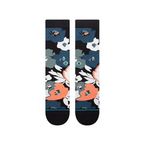 STANCE CHAUSSETTES CREW FLOWER BEDS - UNISEXE
