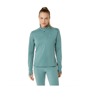 ASICS ROAD WINTER 1/2 ZIP MID LAYER - FEMME