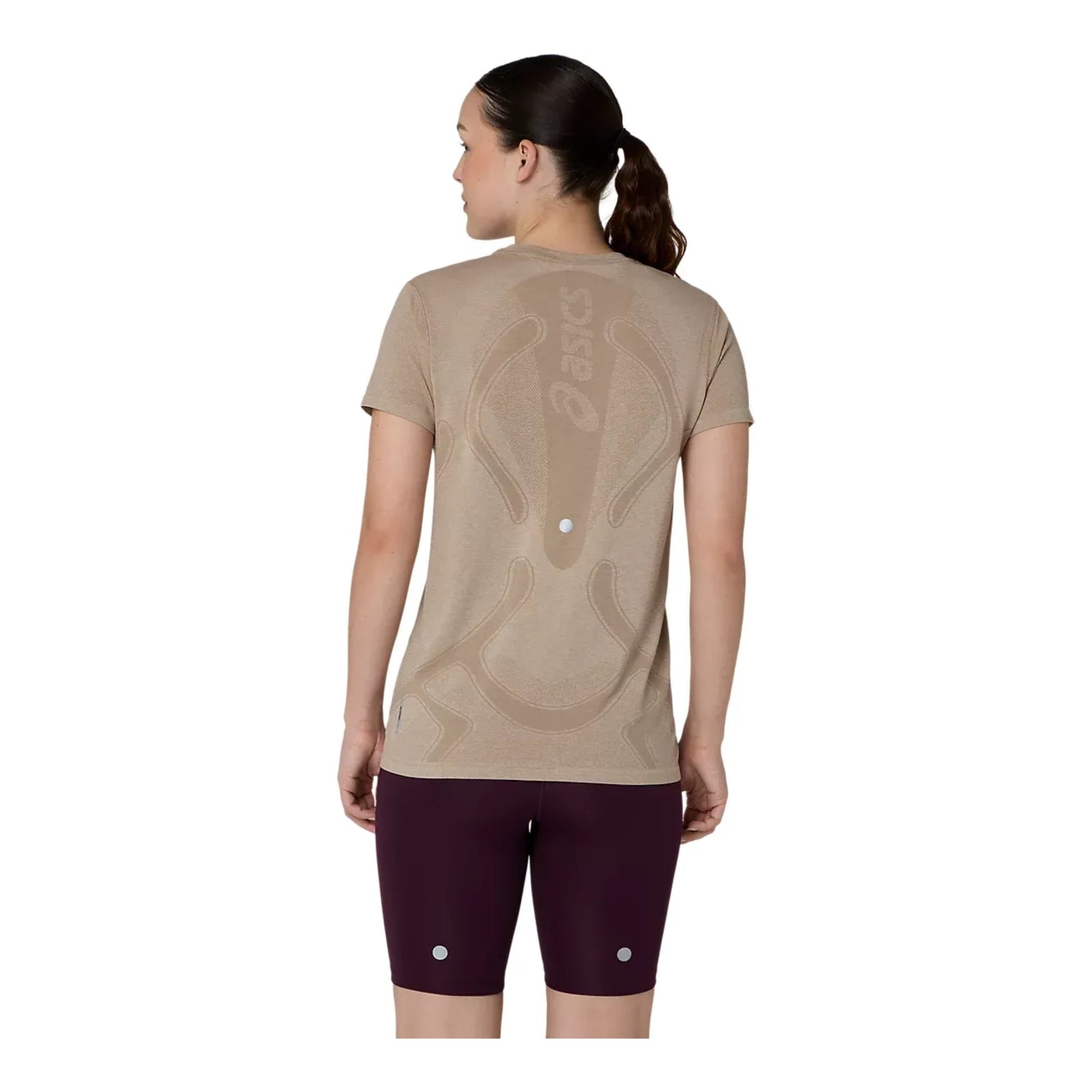ASICS ROAD SEAMLESS MANCHES COURTES - FEMME