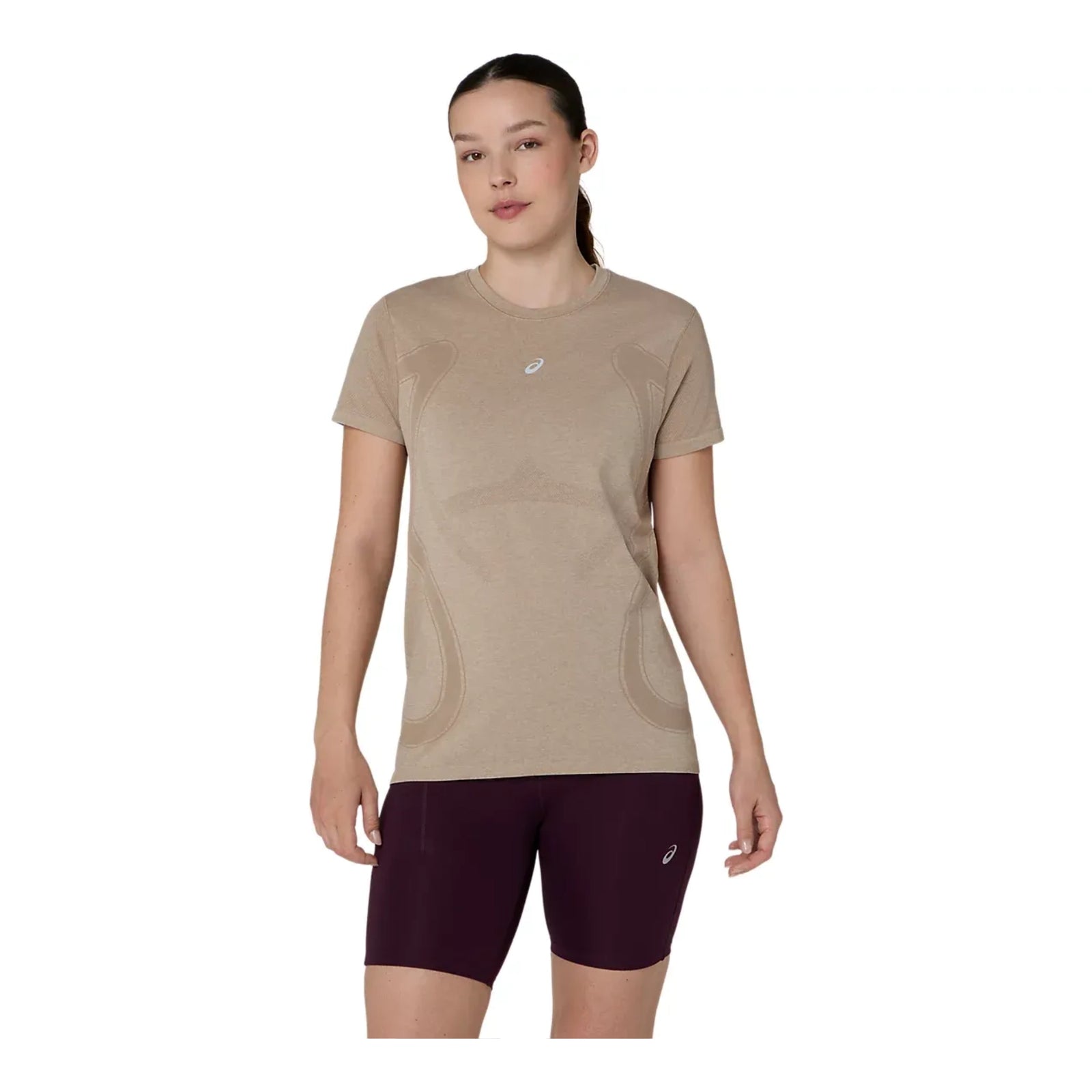 ASICS ROAD SEAMLESS MANCHES COURTES - FEMME