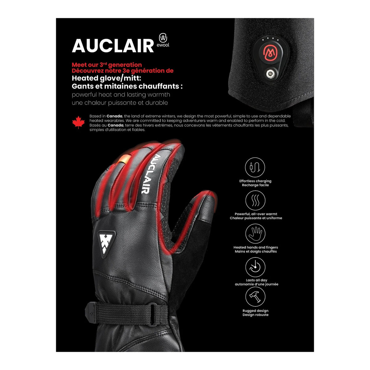 AUCLAIR DOUBLURES CHAUFFANTS