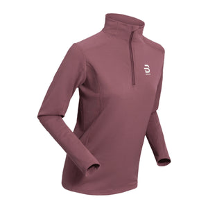 BJORN HALF ZIP GRID - WOMEN