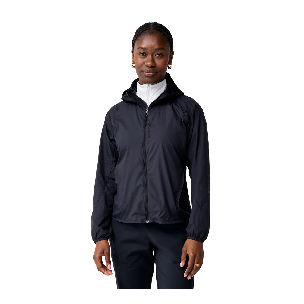 BROOKS CANOPY PACKABLE JACKET - FEMME