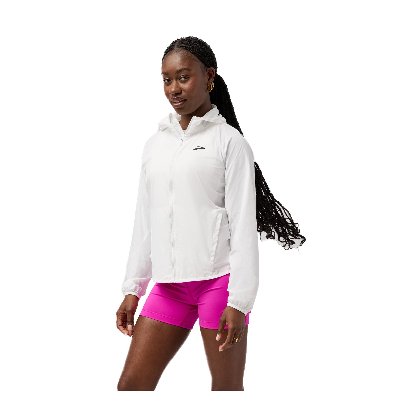 BROOKS CANOPY PACKABLE JACKET - FEMME