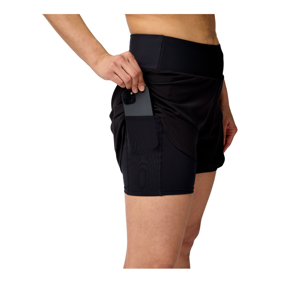 BROOKS CHASER 5" 2-IN-1 SHORTS 2.0 - FEMME