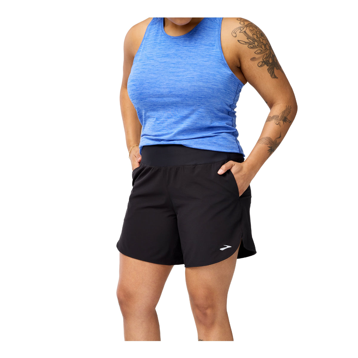 BROOKS CHASER 7" SHORTS 2.0 - FEMME