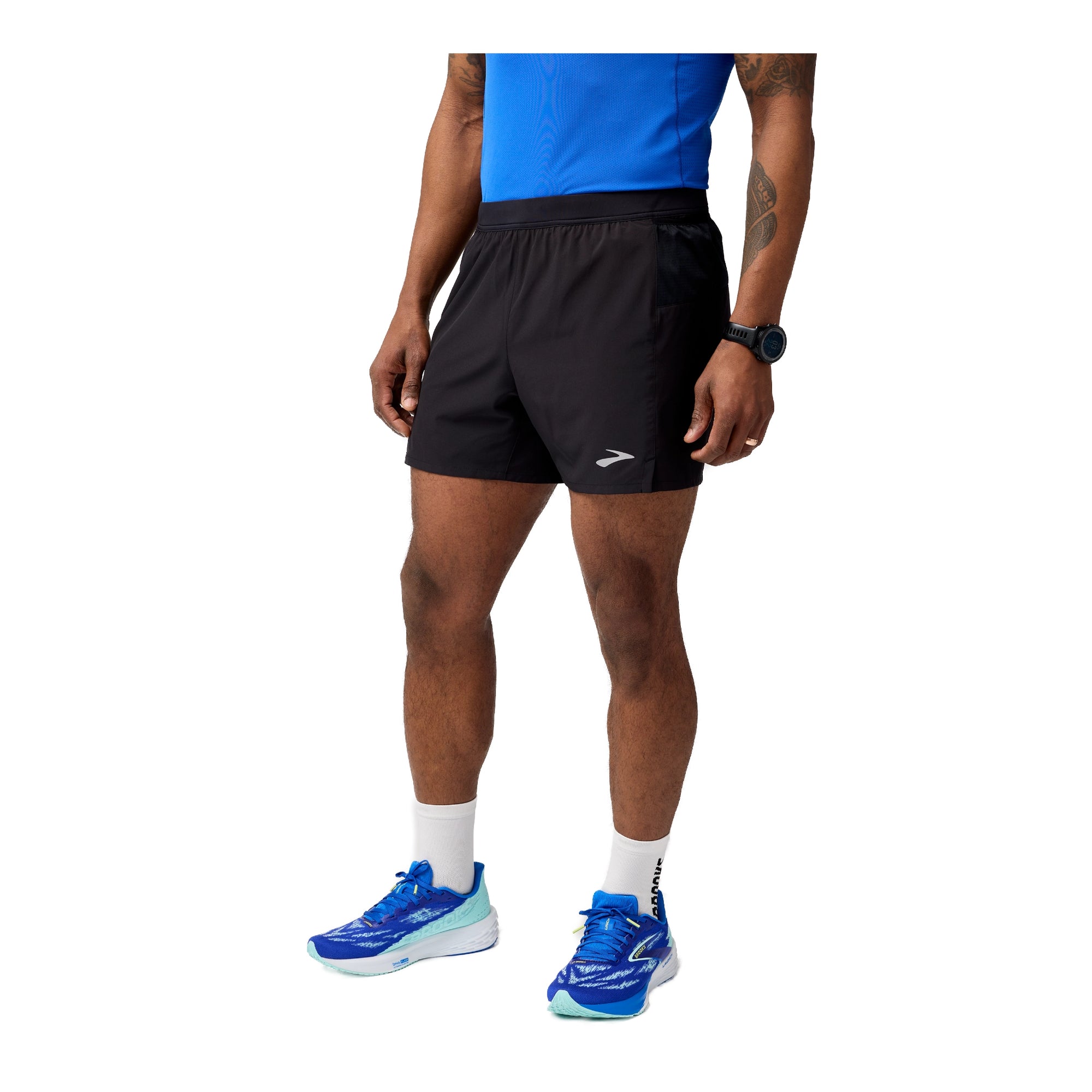 Short 900 split avec slip intégré running homme, vert foncé KIPRUN Short 900 split avec slip intégré running homme, vert foncé KIPRUN