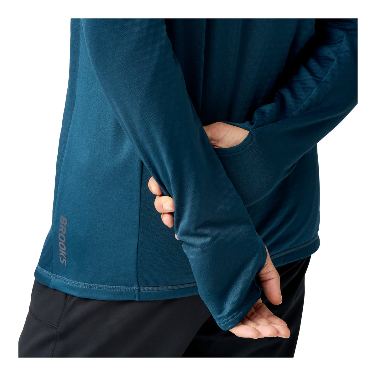 BROOKS MOMENTUM THERMAL HOODIE - HOMME