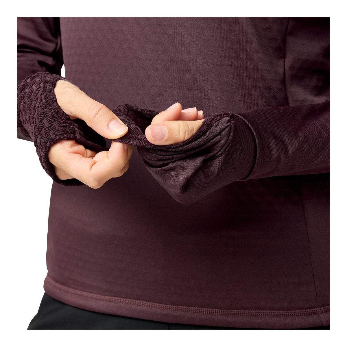 BROOKS MOMENTUM THERMAL 1/4 ZIP - FEMME