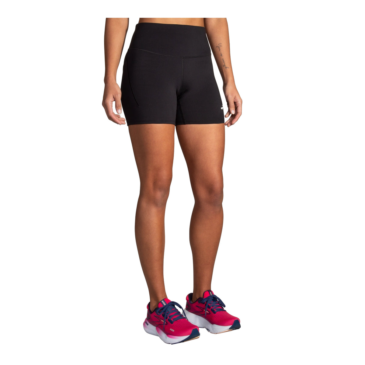 BROOKS SPARK 5" SHORT TIGHT - FEMME