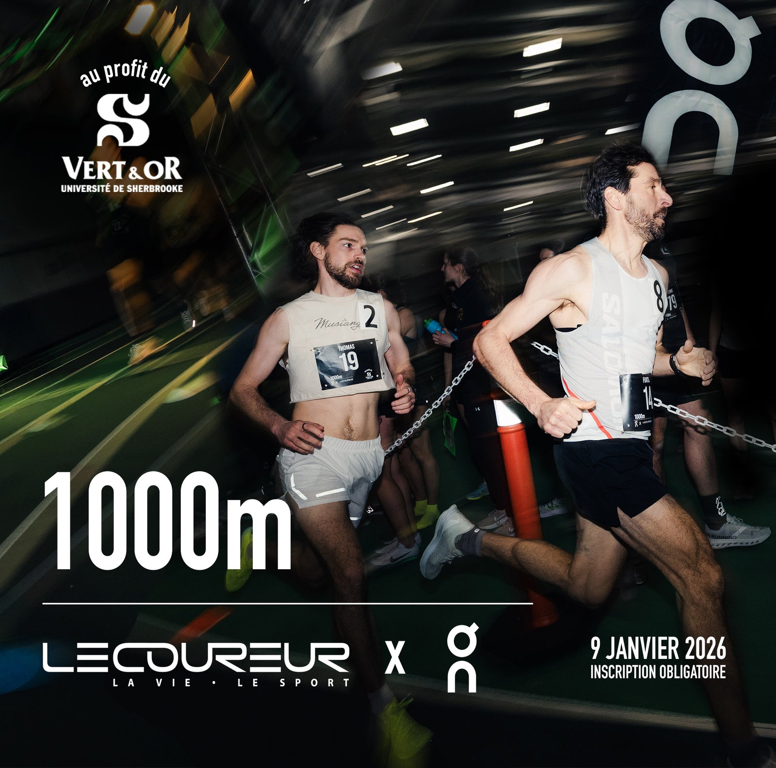 1000m ON x LE COUREUR