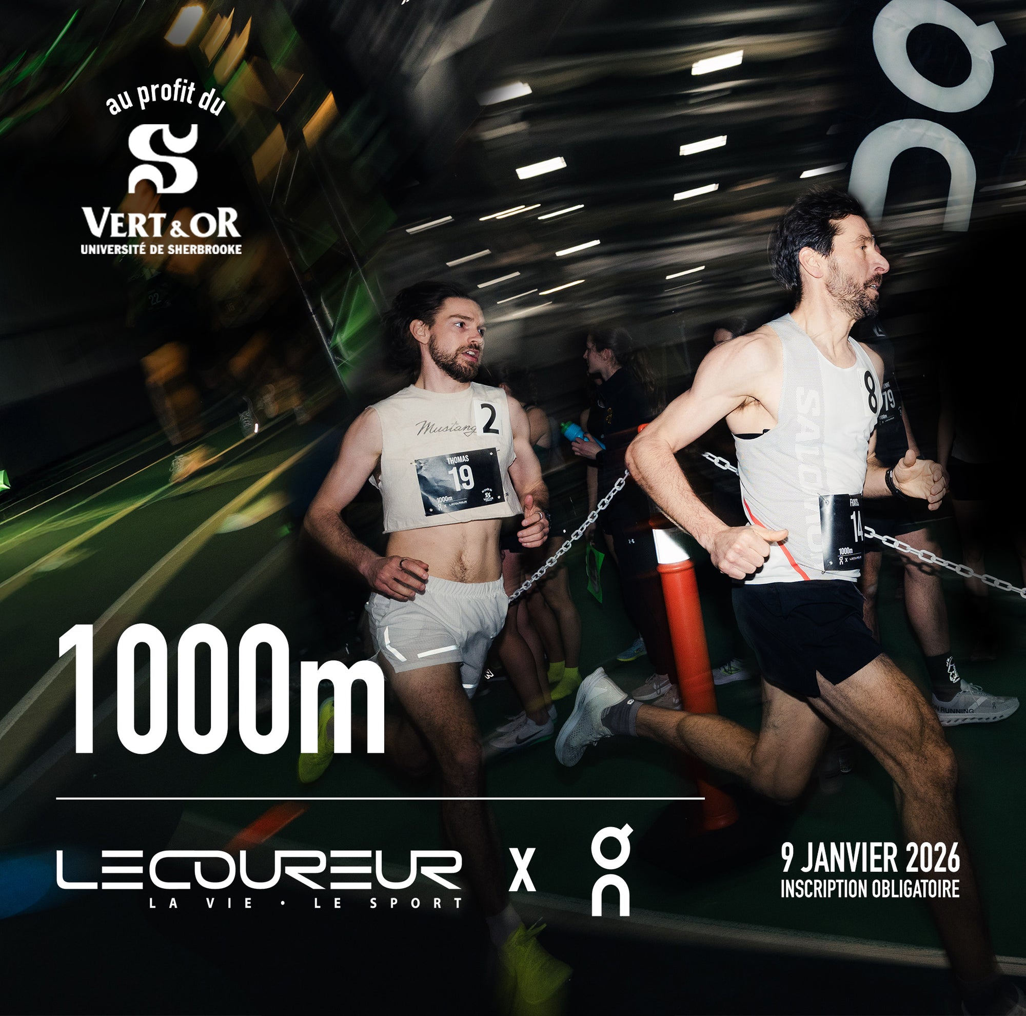 1000m ON x LE COUREUR
