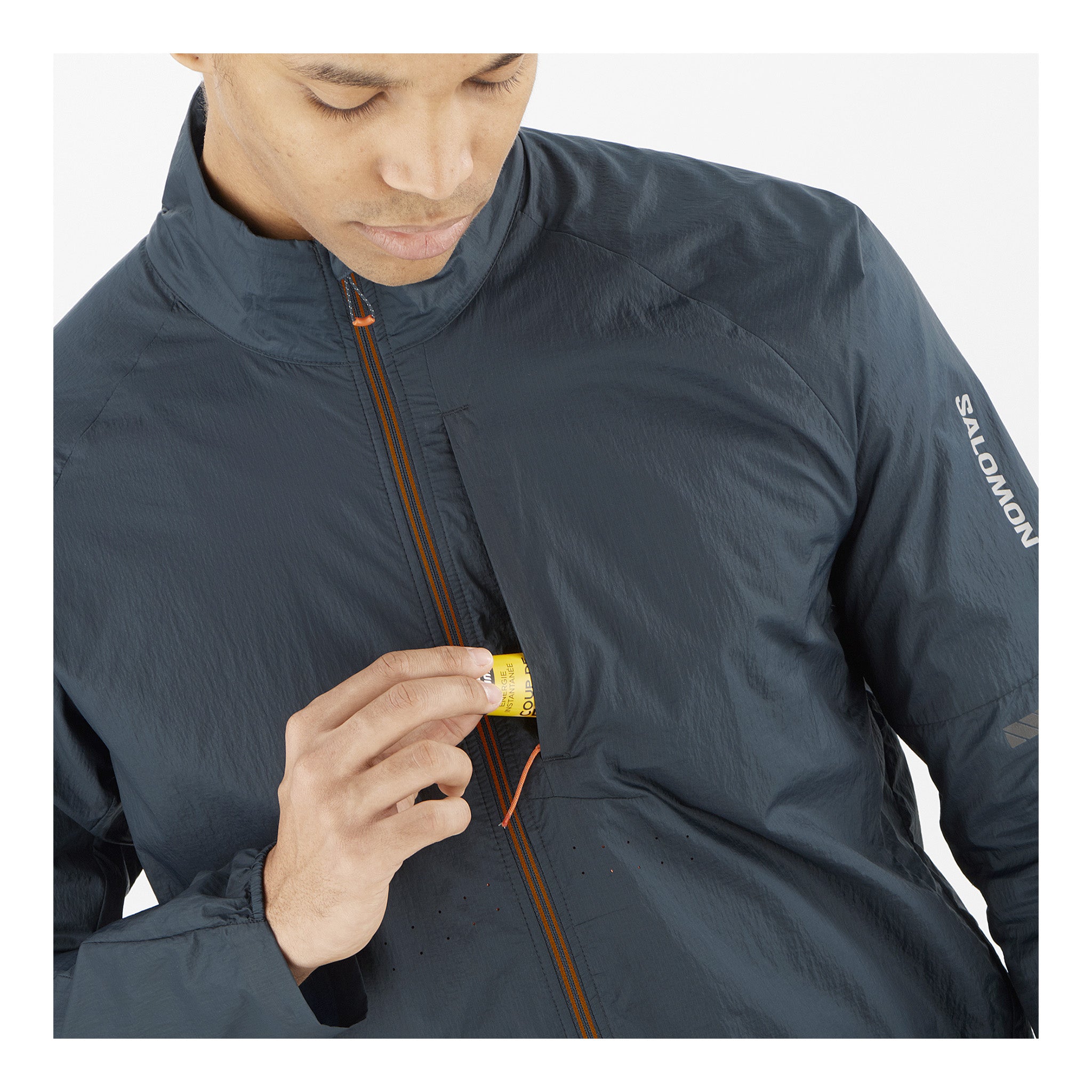 Pyua ClimaCool Veste Homme XL Capuche Fermeture Éclair Coupe-Vent Air Pyua ClimaCool Veste Homme XL Capuche Fermeture Éclair Coupe-Vent Air