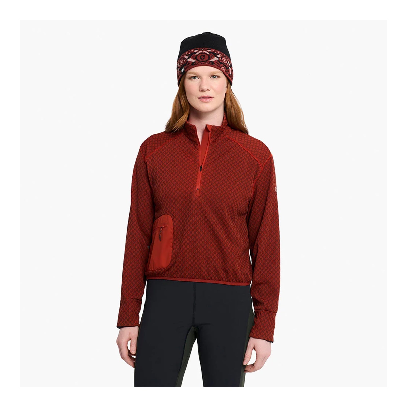 CIELE VLVHALFZIP - FEMME