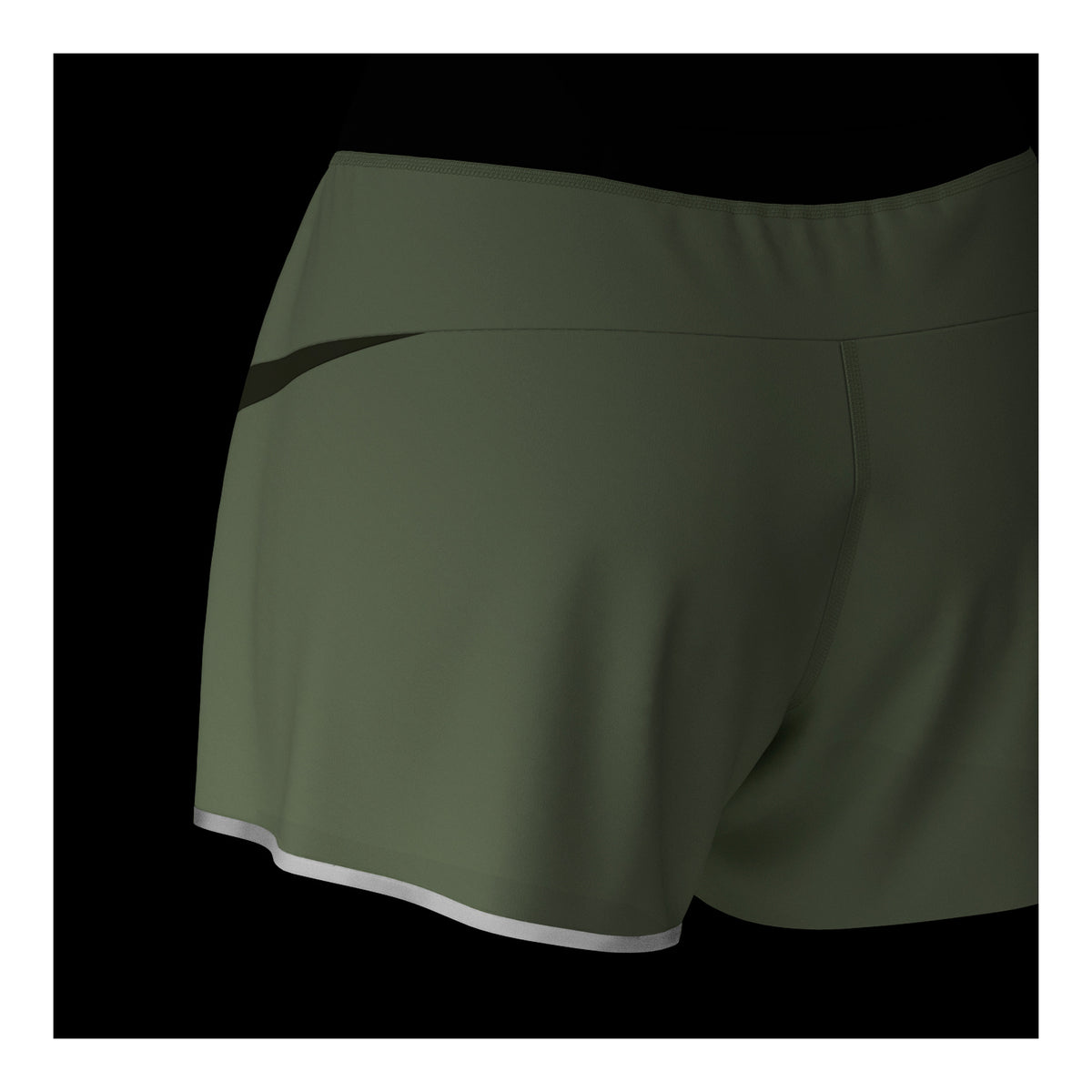 CIELE W TRNSHORT 4" BRIEF - FEMME