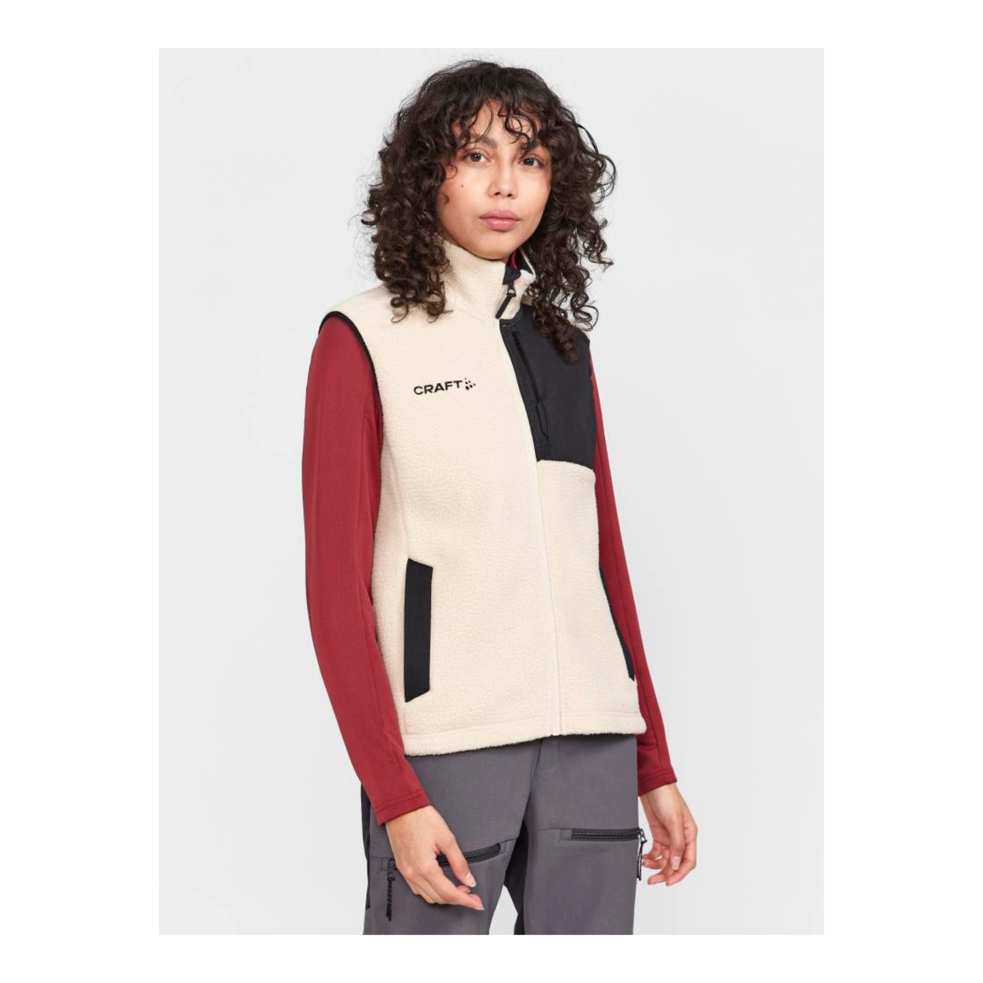CRAFT W ADV EXPLORE PILE FLEECE VEST