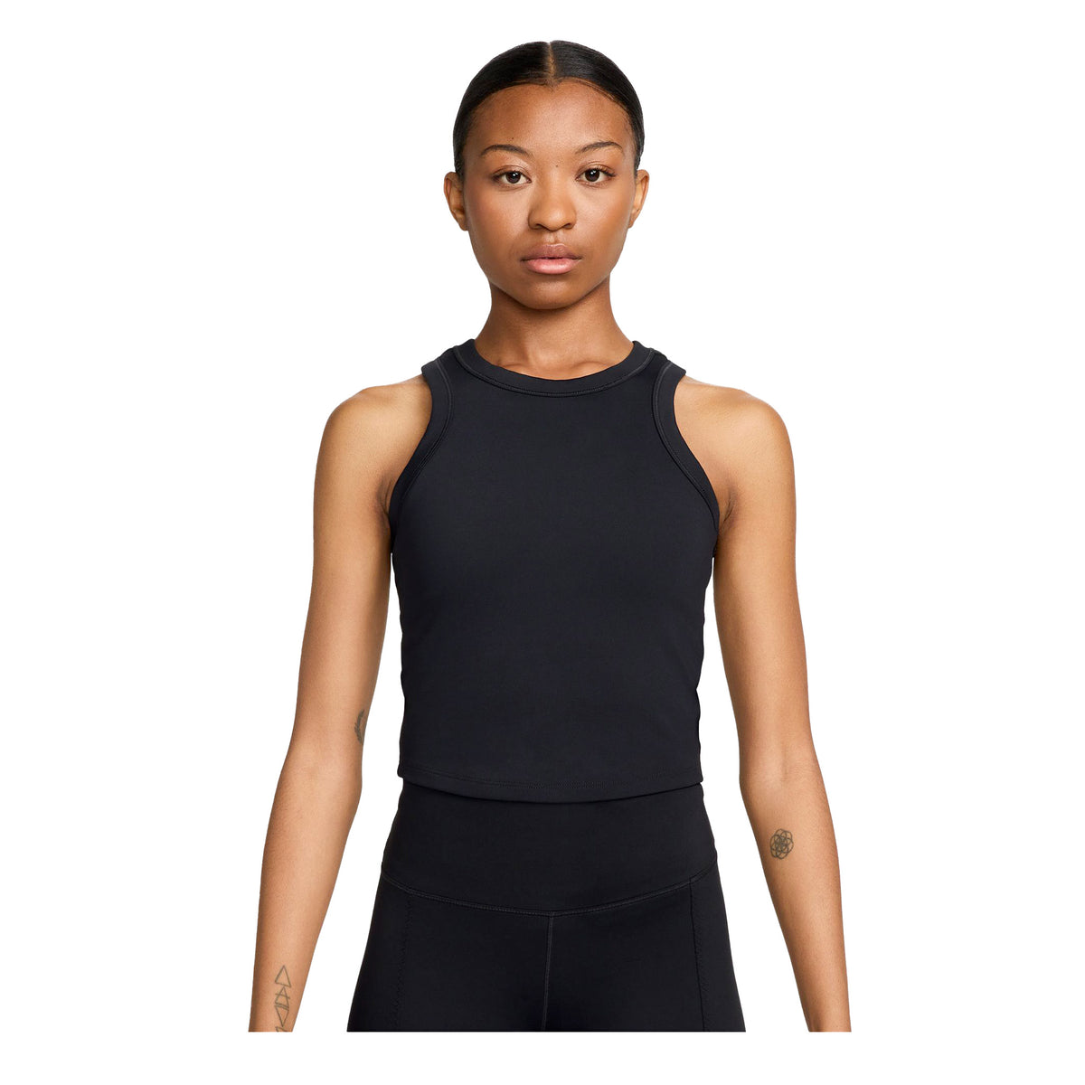 NIKE ONE FITTED DRI-FIT CROPPED TANK TOP - FEMME