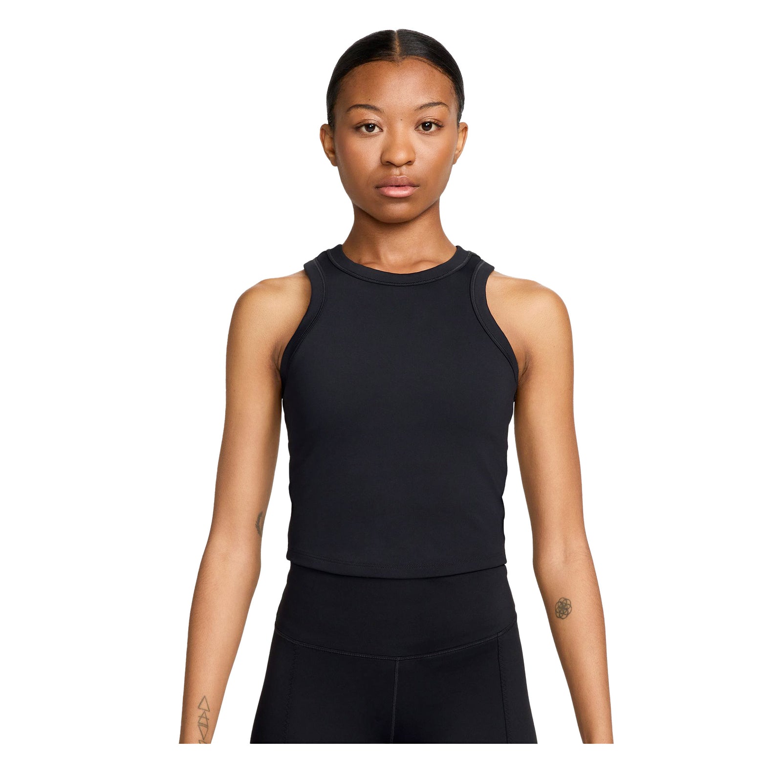 NIKE ONE FITTED DRI-FIT CROPPED TANK TOP - FEMME
