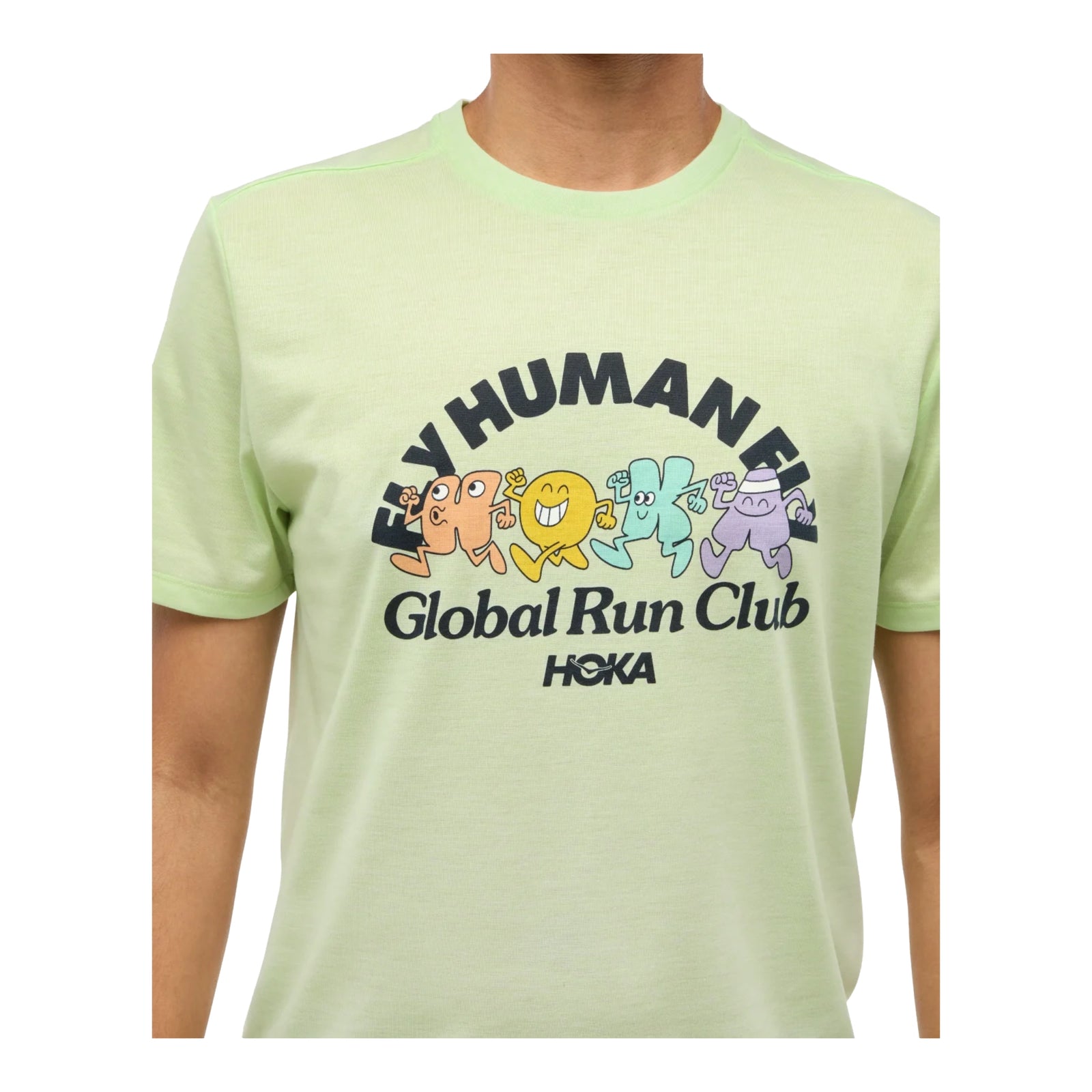 HOKA GLIDETECH SHORT SLEEVE - HOMME