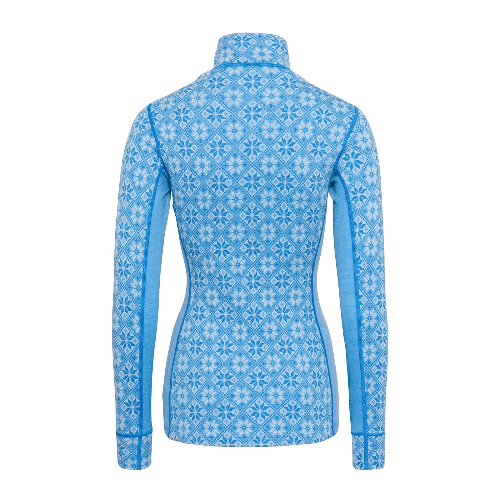 KARI TRAA ROSE WOOL HALF ZIP - FEMME