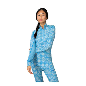KARI TRAA ROSE WOOL HALF ZIP - FEMME