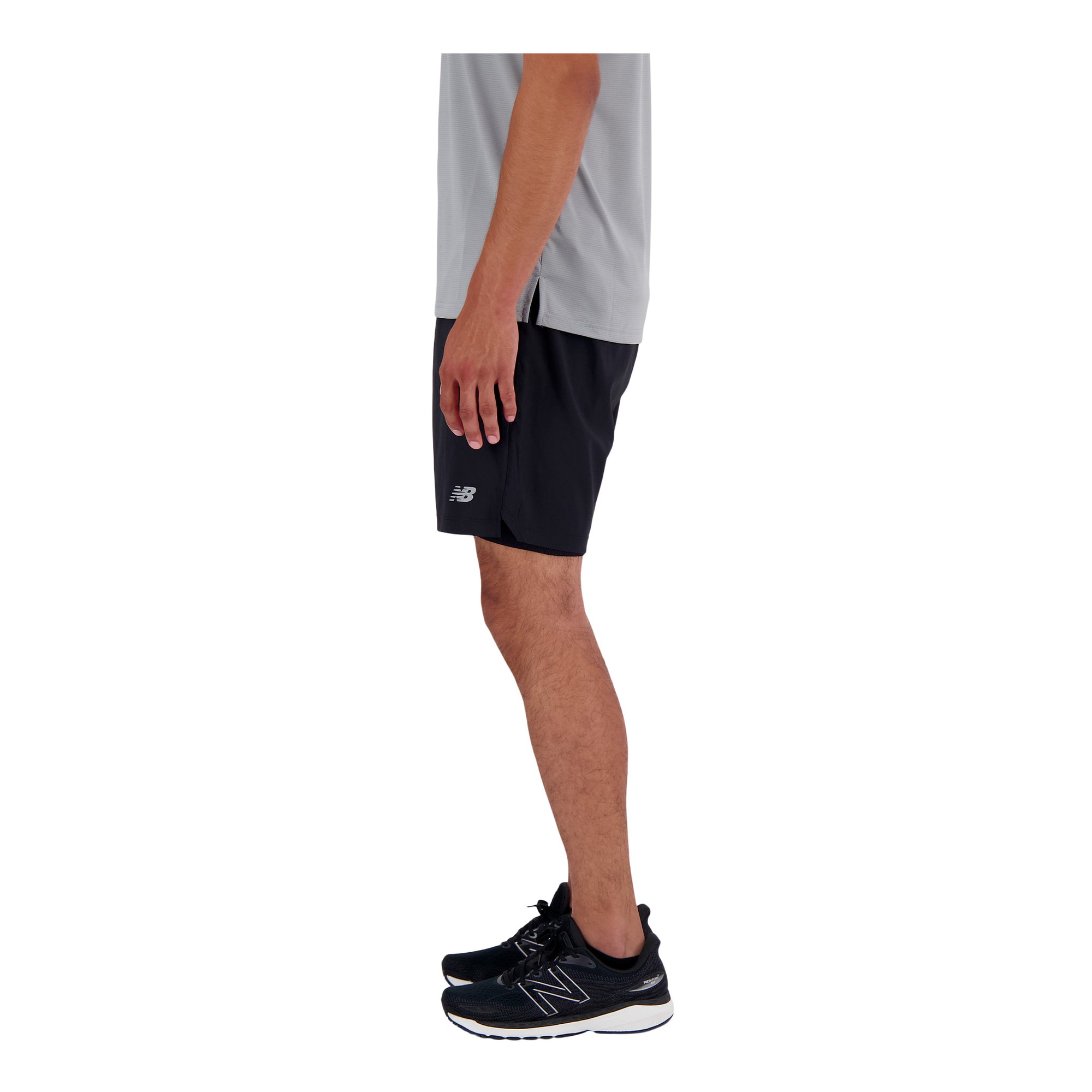 NEW BALANCE AC LINED SHORT 7" - HOMME