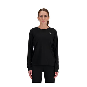 NEW BALANCE SPORT ESSENTIALS MANCHES LONGUES - FEMME